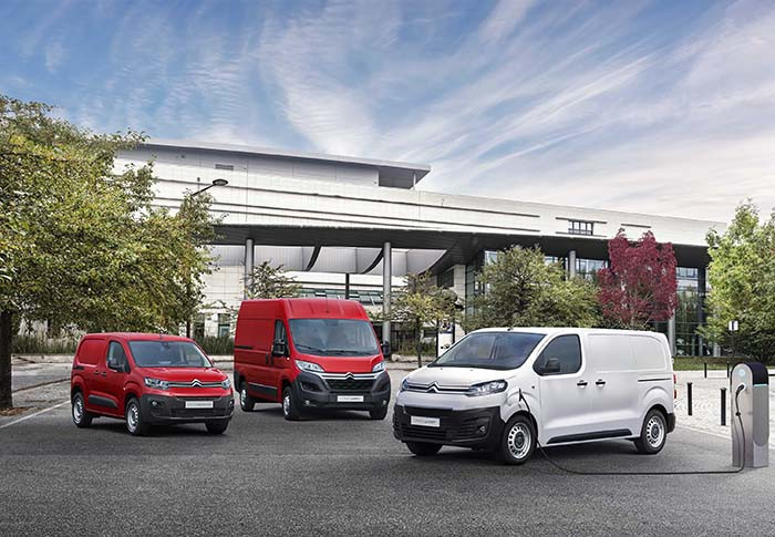 CITROËN PASA A LA OFENSIVA ELÉCTRICA CON SU GAMA DE VEHÍCULOS COMERCIALES